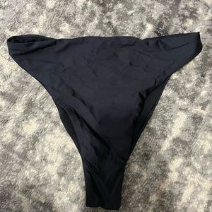 Dolce Vita High Waist Black Bikini Bottom Size Small Pre-owned